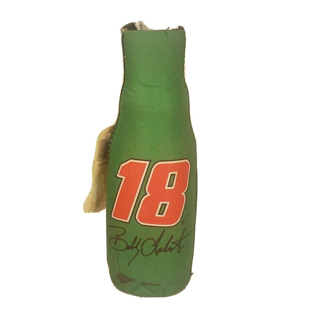 Nascar Racing Bottle Koozie Kyle Busch 18 M&M Cooler Hugger Etsy