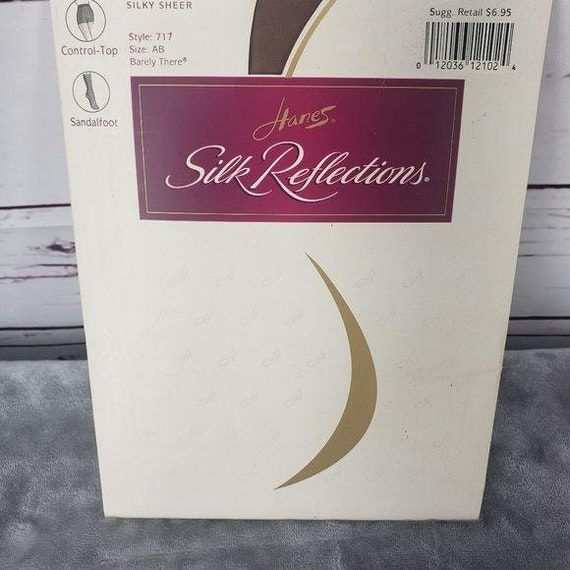 Hanes Silk Reflections Barely There PantyHose - image 1