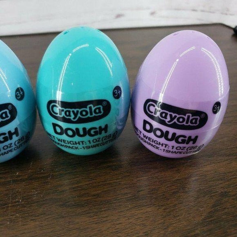 Crayola Play Doh Pink Blue Teal Purple 4 Pack New Dough Etsy