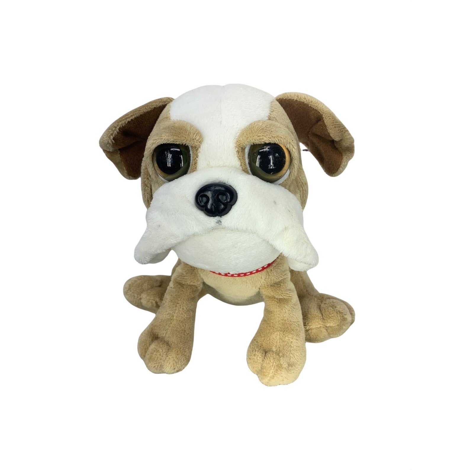 The Petting Zoo 8 Inch Plush Bulldog Stuffed Toy Etsy
