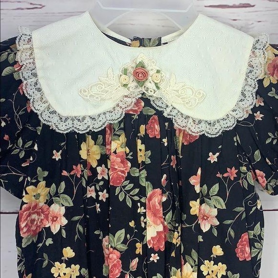 Buy Rare Editions Girls Floral Vintage Dress W/ Lace Collar & Puff Sleeves Size 5 Online in India - Etsy Buy Rare Editions Girls Floral Vintage Dress W/ Lace Collar & Puff Sleeves Size 5 Online in India - Etsy