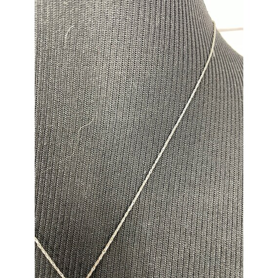 Hand Painted Multi Colored Silver Cross Pendant N… - image 6