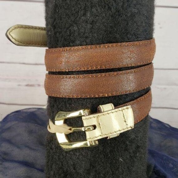Relic Genuine Leather Patchwork Boho belt - image 6