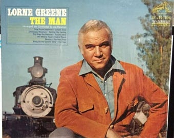 Album in vinile vintage di Lorne Greene "The Man" del 1965