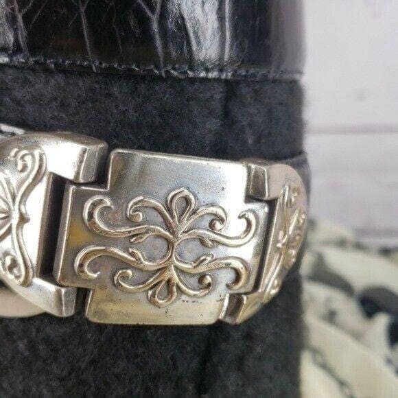 Fossil Genuine Leather Black Western‎ Buckle belt Fossil Genuine Leather Black Western Buckle Belt - Etsy Norway main image 3