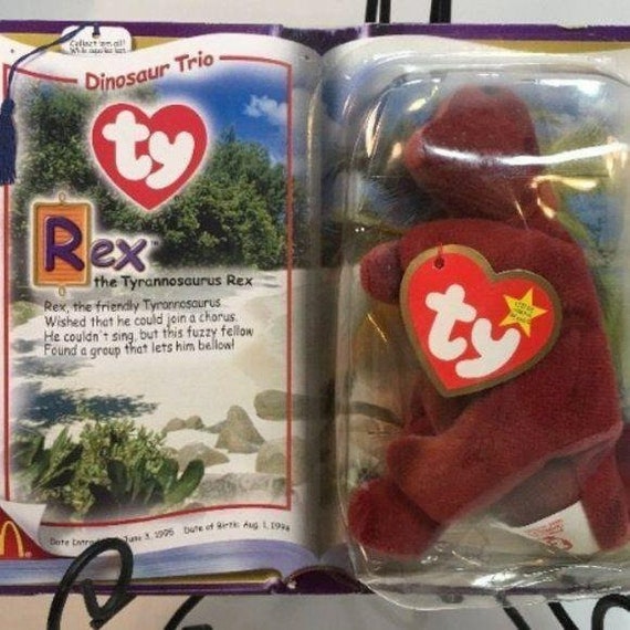 Dinosaur trio hotsell beanie babies
