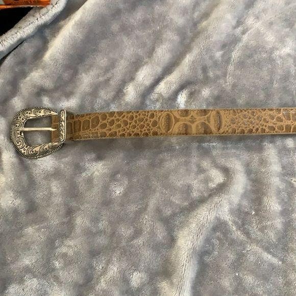 Florenzi Genuine Leather Snake Print Size 34 Belt - Etsy display picture 1