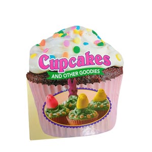 Cupcakes & Other Goodies Cupcake Shaped Hardback 2005 Recipe Book