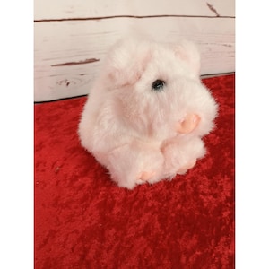 Swibco Puffkins Percy the Pink Pig 1994 Stuffed Animal Plush