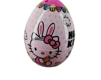 HELLO KITTY mini figure & bonus stickers Egg arts crafts gift
