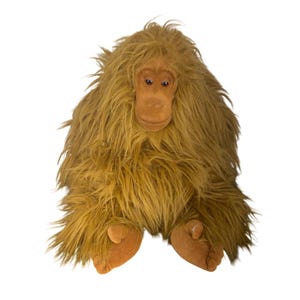 Vintage 1988 Plush Creations Inc Ollie Orangutan Monkey Ape Plush 14&quot;
