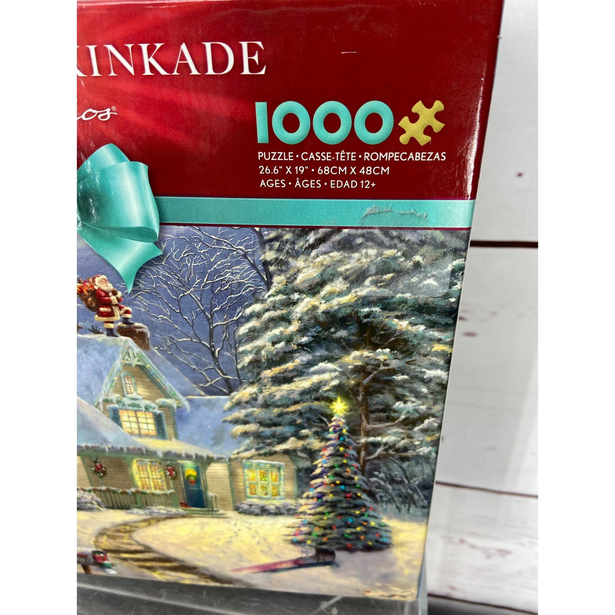 Thomas Kincaide Midnight Delivery 1000 Piece Jigsaw Puzzle - Etsy