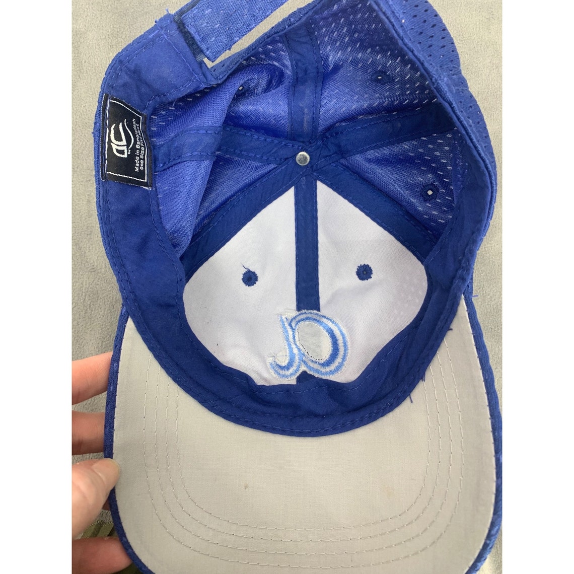 MLB Atlanta Braves Retro Lowercase A Fabric Fastener Mesh Etsy