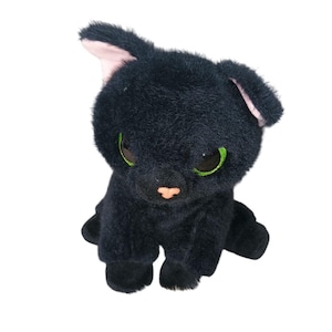 Pets Alive Smitten Kitten Surprise Bombay Black Cat LUCKY Interactive Plush
