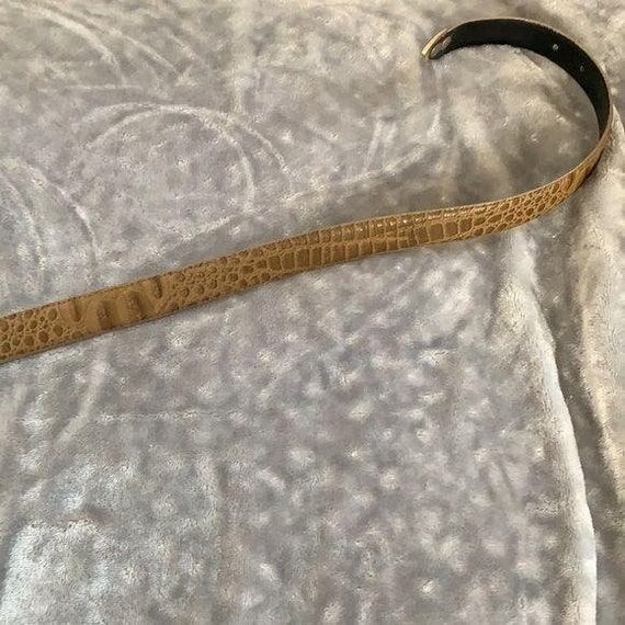 Florenzi Genuine Leather Snake Print Size 34‎ Belt Florenzi Genuine Leather Snake Print Size 34 Belt - Etsy main image 2