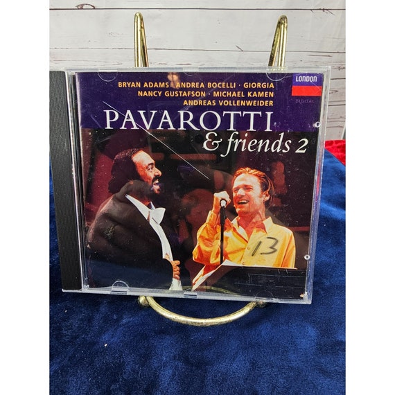 PAVAROTTI & FRIENDS 2 Bryan Adams Bocelli Andreas Vollenweider