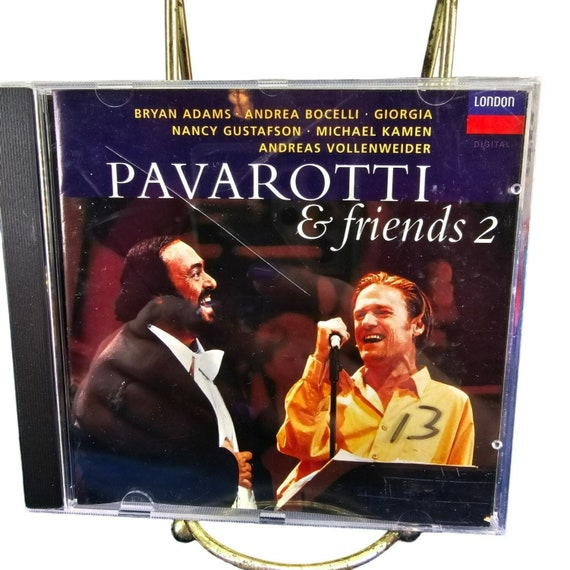 PAVAROTTI & FRIENDS 2 Bryan Adams Bocelli Andreas Vollenweider