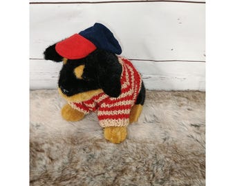 希少 シックスフラッグス ブルー ぬいぐるみ 犬 ぬいぐるみ 優勝賞品