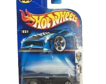 Hot Wheels 2004 Erste Editionen Batmobil Schwarz Druckguss 1:64 Modell NIB