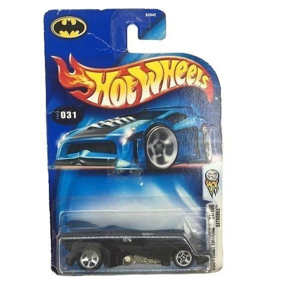 Hot Wheels 2004 First Editions Batmobile Black Die-cast 1:64 Scale
