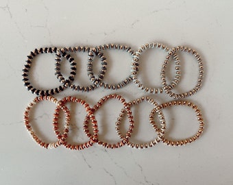 Heishi Beaded Accent Bracelet