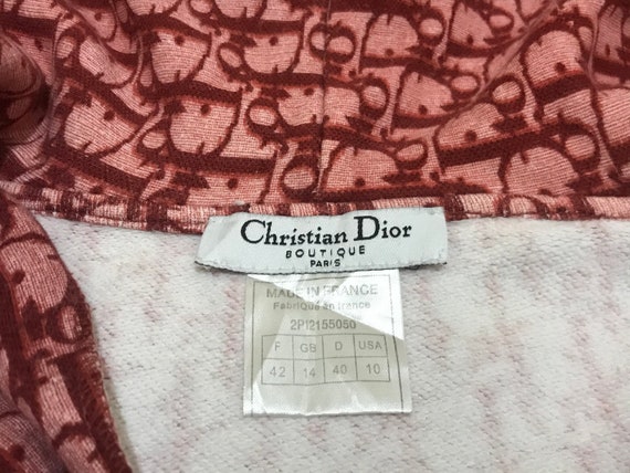 RARE !!Vintage Christian Dior Monogram jacket Hodie - Gem