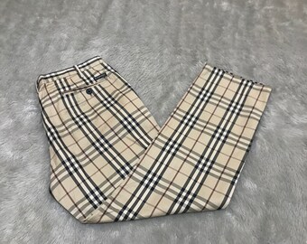 Vintage BURBERRY Nova Check Trouser 