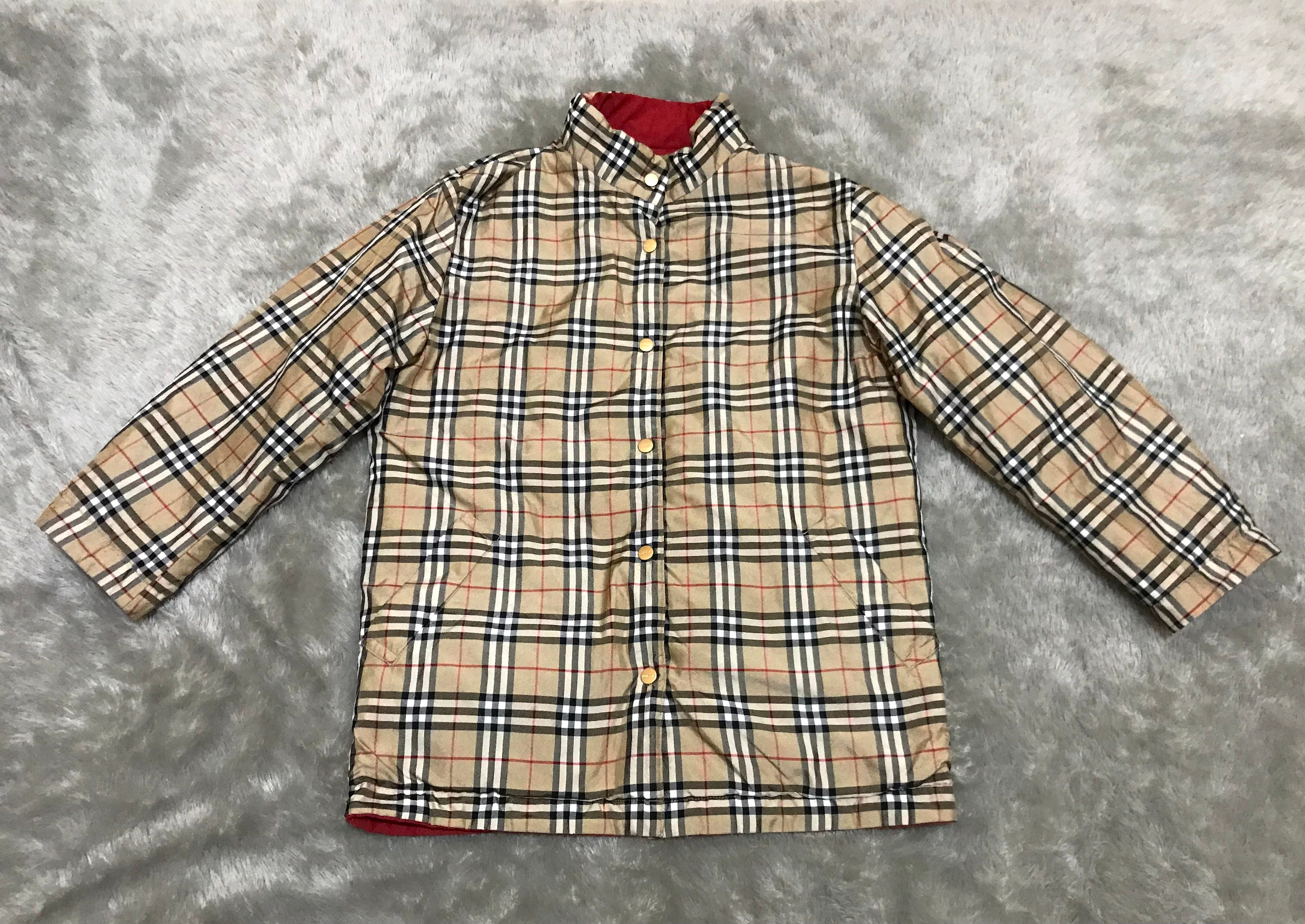 Reversible Burberry Coat - Etsy