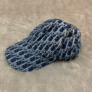Vintage Christian Dior Monogram Caps 