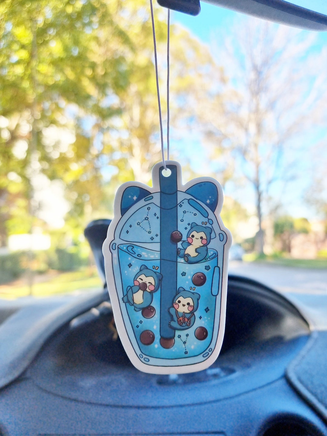 Air Freshener Pokemon Snorlax Bubblegum Scented Car Freshener, Snorlax