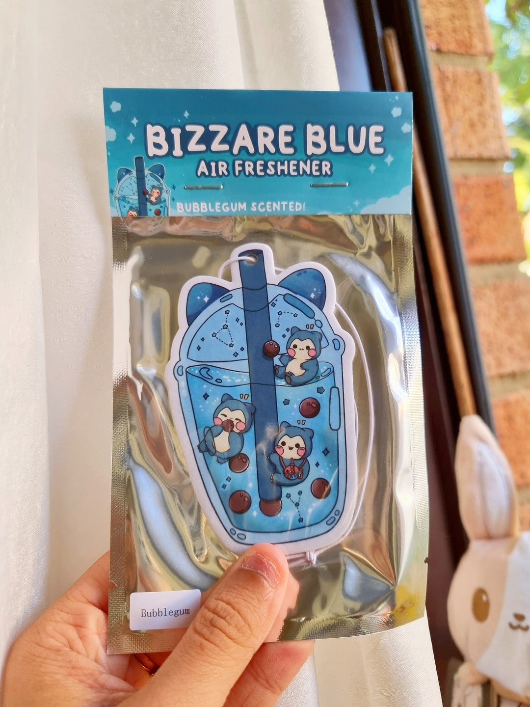 Air Freshener Pokemon Snorlax Bubblegum Scented Car Etsy