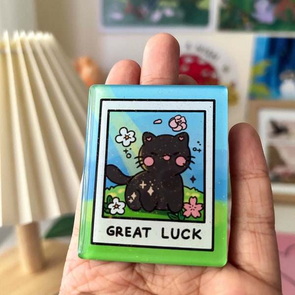Great Luck Cat Fridge Magnet | Cute Cat Magnets, Magnets for Refridgerator