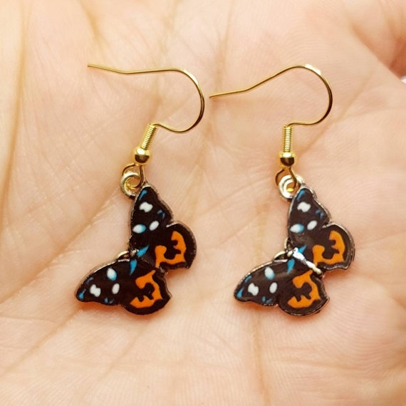 Butterfly cheap charm earrings