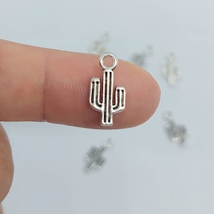 Cactus charms, jewelry making supplies, jewelry charms, charms, diy jewelry making supplies