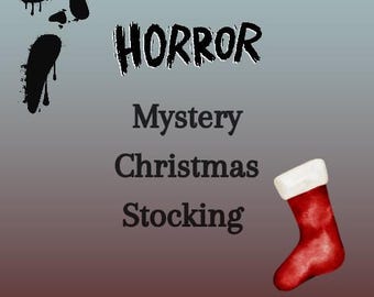Horror Movie Christmas Stocking, Mystery Gift Set