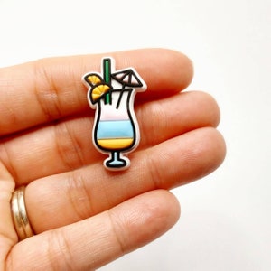 Drinks, margarita croc charms, shoe charms, shoe accessories, shoe decorations, margarita shoe charm