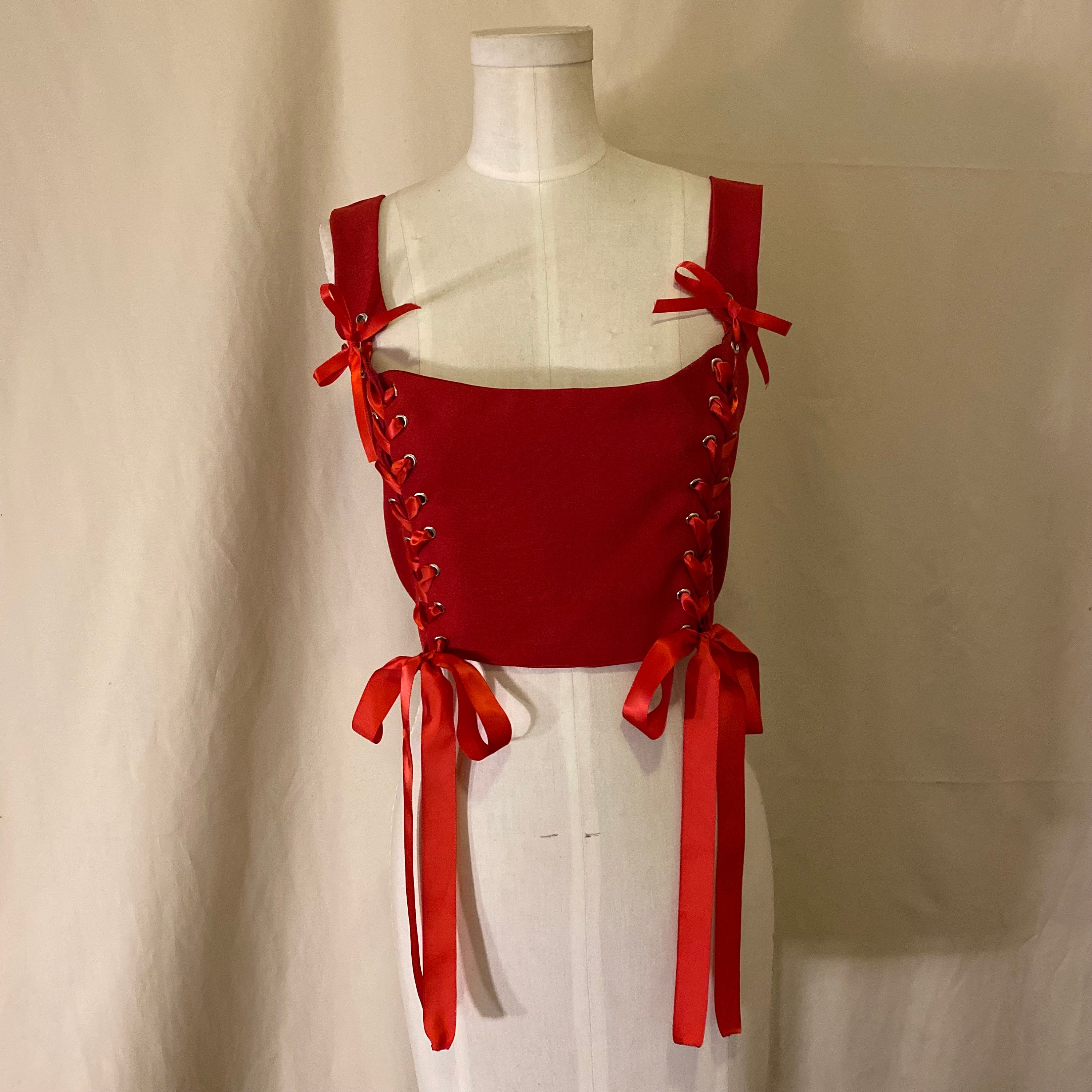 Red Corset Top -  Canada