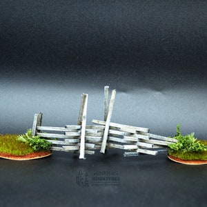 Rustic Cedar Fence End | 7 1/2 Inches | Miniature for Dollhouse Fairy Garden