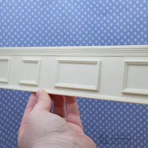 Raised Panel Wainscoting | Dollhouse Design