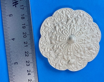 Edwardian Ceiling Carving |  2 3/4" | Ornamentation for Dollhouse Miniatures