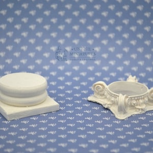 Classic Short Column Set | Ornate Miniature Decor