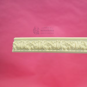 Ornate Fern Molding | 17 1/2&quot; | Ornamentation for Dollhouse