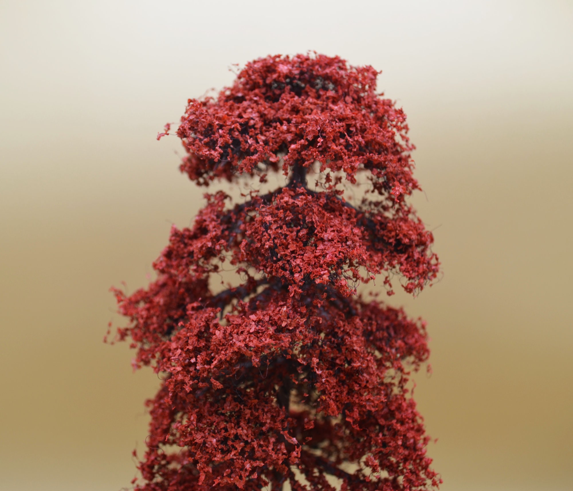 Large Maple Oak Tree on Spike | 8 Inches | Miniature for Dollhouse ...