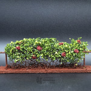 O-Scale Grape Vineyard | 7 Inches | Miniature for Dollhouse Fairy Garden