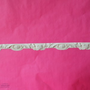 Nouveau Palm Fern Molding | 18 1/2&quot; | Ornamentation for Dollhouse
