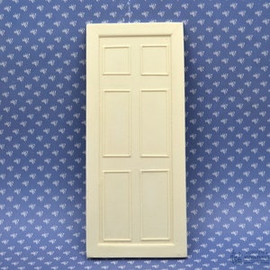Six Paneled Door | Miniature for Dollhouses