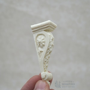 Fäste för prästkrage | Ornament för dockhusminiatyrer | Set om 2