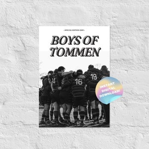 Binding 13 Polaroid Poster 2, Boys of Tommen, Johnny Kavanagh, Shannon  Lynch, Chloe Walsh, Book Fan Art, Digital Download -  Ireland