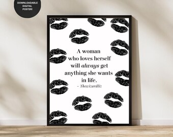 Thewizardliz Quote Digital Poster Art Motivational Manifestation