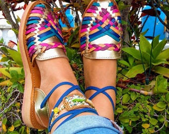 Huaraches De Colores | Etsy